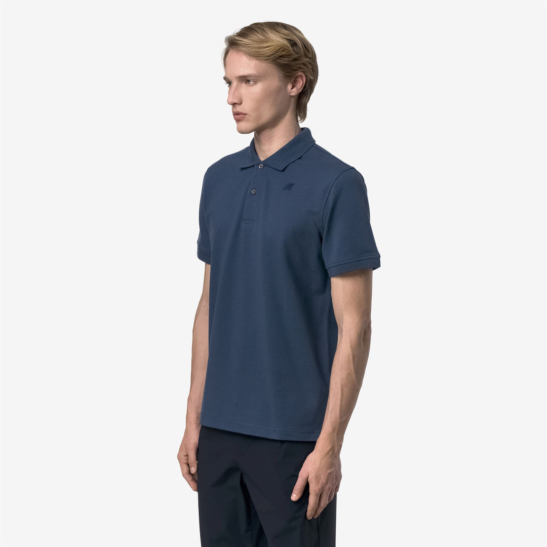 AMEDEE PIQUE SLIM - Polo Shirts - Polo - Man - BLUE INSIGNIA main