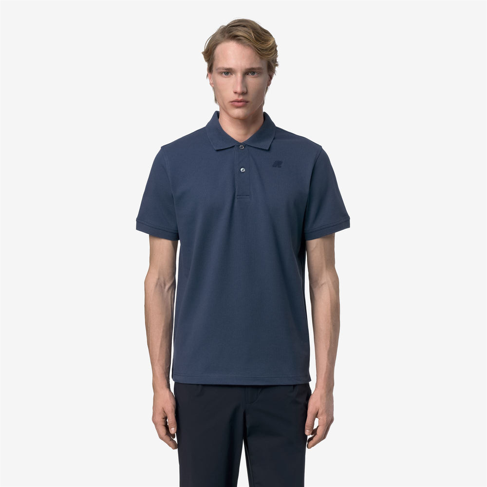AMEDEE PIQUE SLIM - Polo Shirts - Polo - Man - BLUE INSIGNIA 02