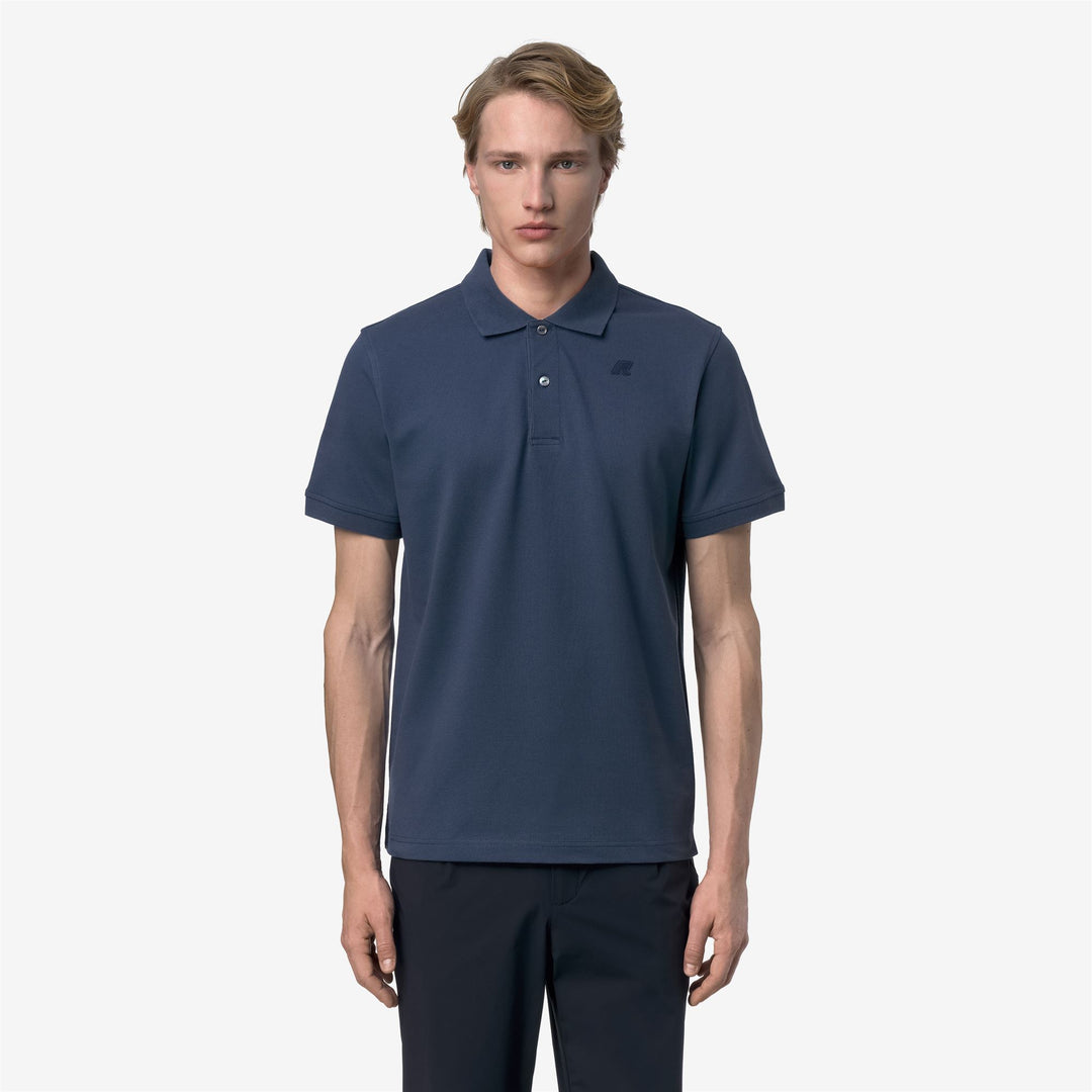 AMEDEE PIQUE SLIM - Polo Shirts - Polo - Man - BLUE INSIGNIA main
