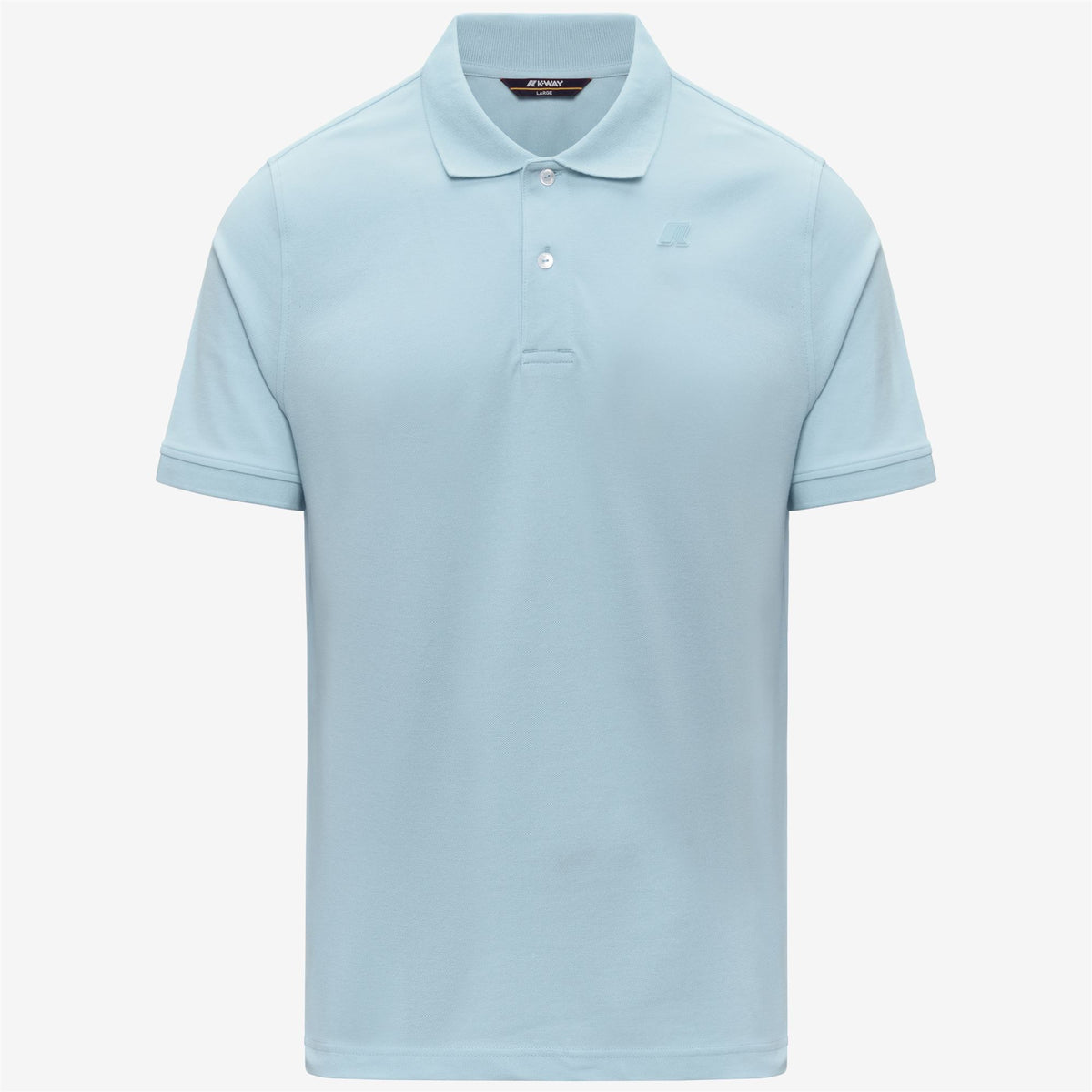 Polo Shirts_Man_AMEDEE SLIM PIQUE_Polo_Blue Dream - Commercial 1
