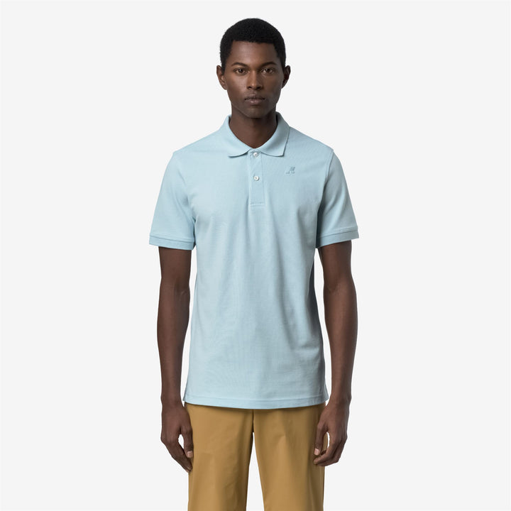 AMEDEE PIQUE SLIM - Polo Shirts - Polo - Man - BLUE DREAM 3