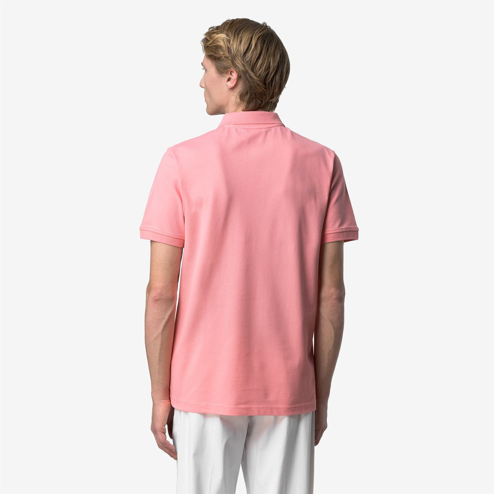 AMEDEE PIQUE SLIM Polo Shirts Polo Man Pink Geranium 02