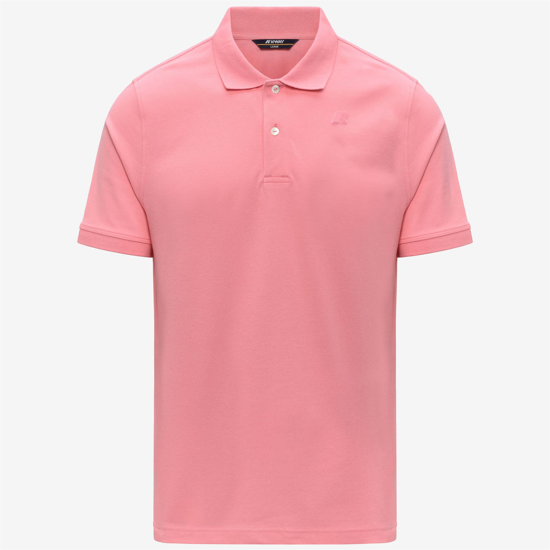 AMEDEE PIQUE SLIM - Polo Shirts - Polo - Uomo - PINK GERANIUM 01
