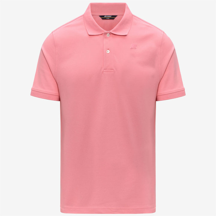 AMEDEE PIQUE SLIM - Polo Shirts - Polo - Man - PINK GERANIUM 1