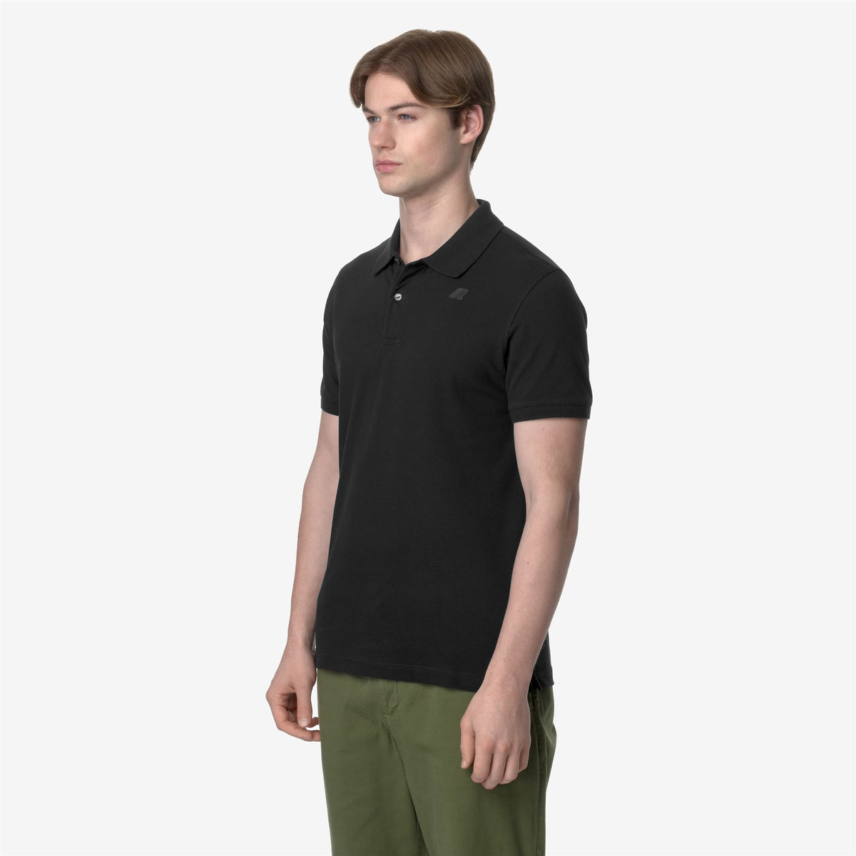 Polo Shirts_MAN_AMEDEE PIQUE_Polo_Black Pure - Commercial 5