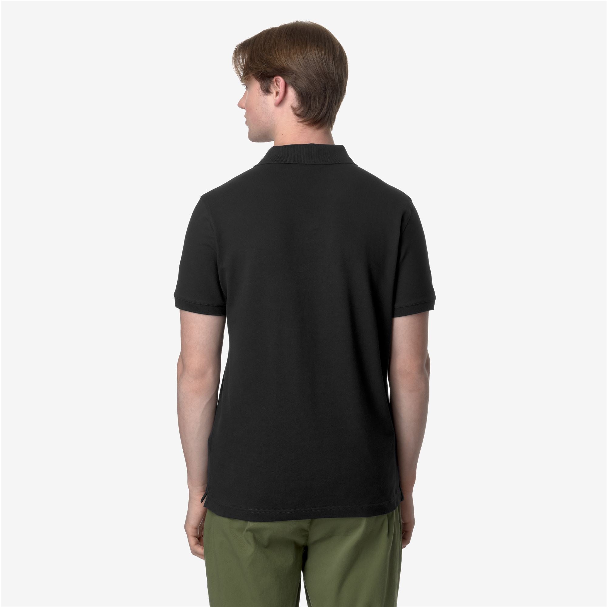 Polo Shirts_MAN_AMEDEE PIQUE_Polo_Black Pure - Commercial 6