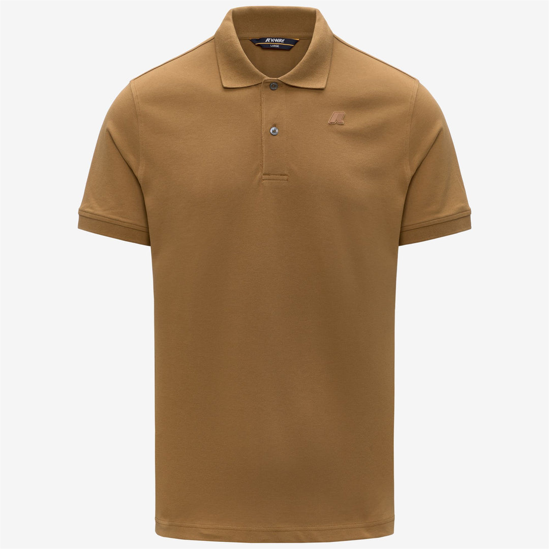 AMEDEE PIQUE SLIM - Polo Shirts - Polo - Uomo - BROWN BISTRE main