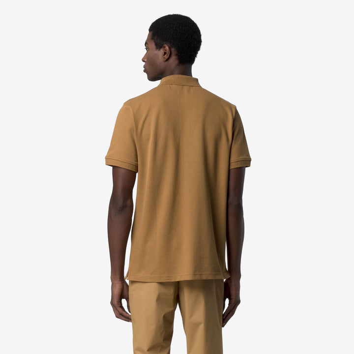 AMEDEE PIQUE SLIM - Polo Shirts - Polo - Uomo - BROWN BISTRE 5