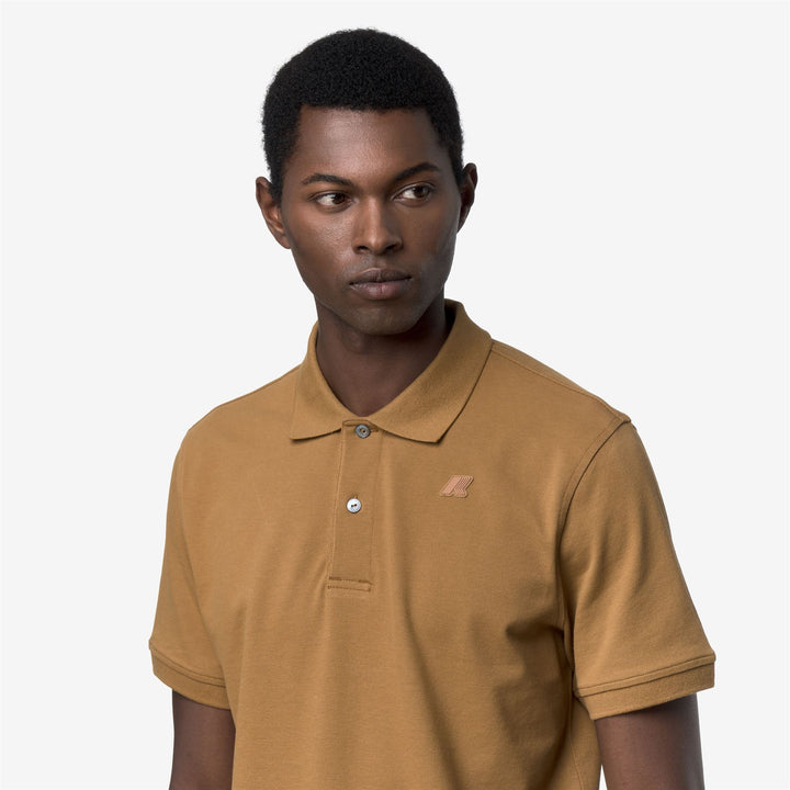 AMEDEE PIQUE SLIM - Polo Shirts - Polo - Uomo - BROWN BISTRE 2