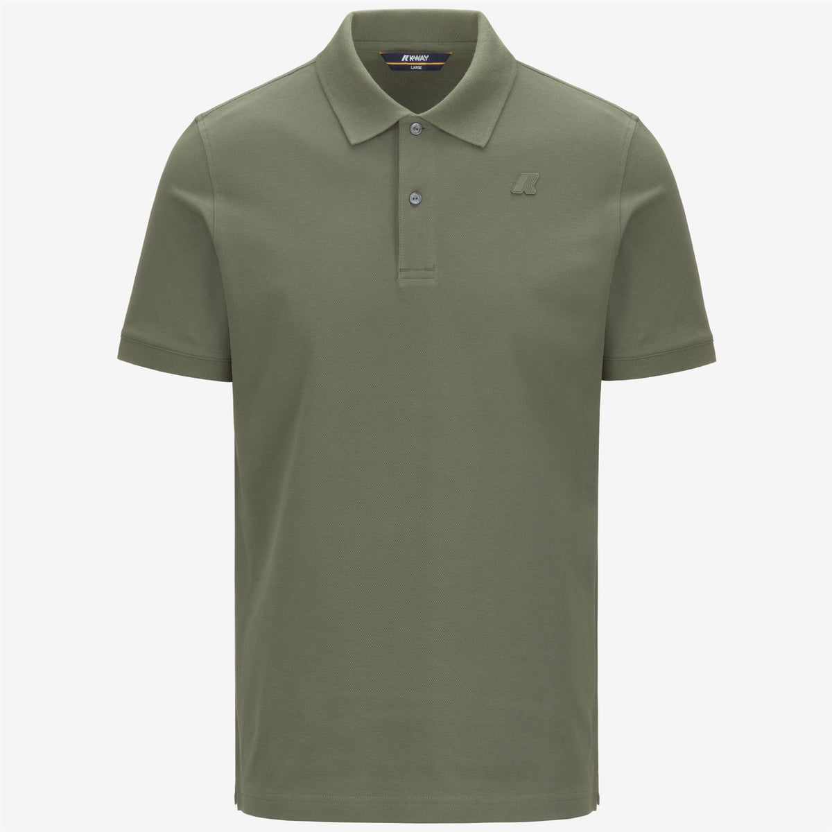 Polo Shirts_MAN_AMEDEE PIQUE_Polo_Green Lichen - Commercial 1