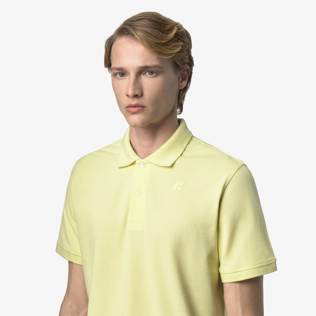 AMEDEE PIQUE SLIM Polo Shirt Polo Uomo Yellow Lime main