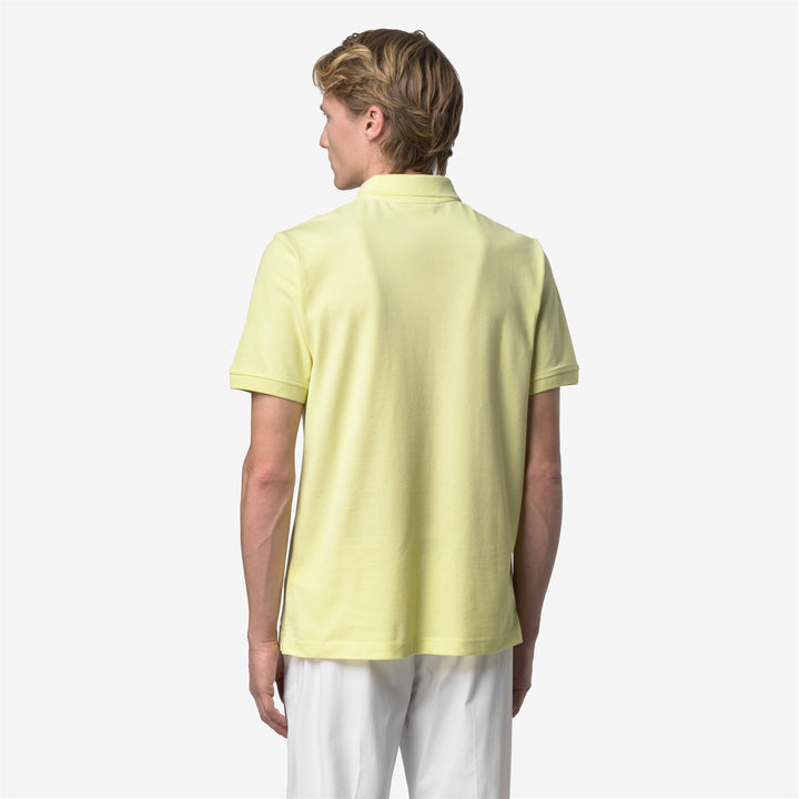 AMEDEE PIQUE SLIM Polo Shirt Polo Uomo Yellow Lime 3