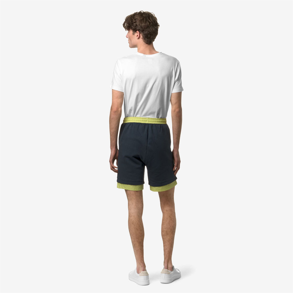 Shorts_Unisex_LE VRAI NESTOR NYLON PC_Sport Shorts_Blue Depth-Green Celery - Commercial 6
