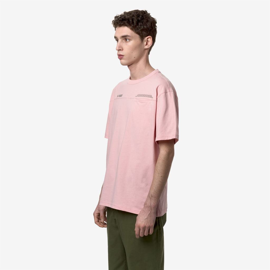 T-Shirts & Top_Man_FANTOME LETTERING - POCKET_T-Shirt_Pink Ash - Green Cypress - Commercial 5