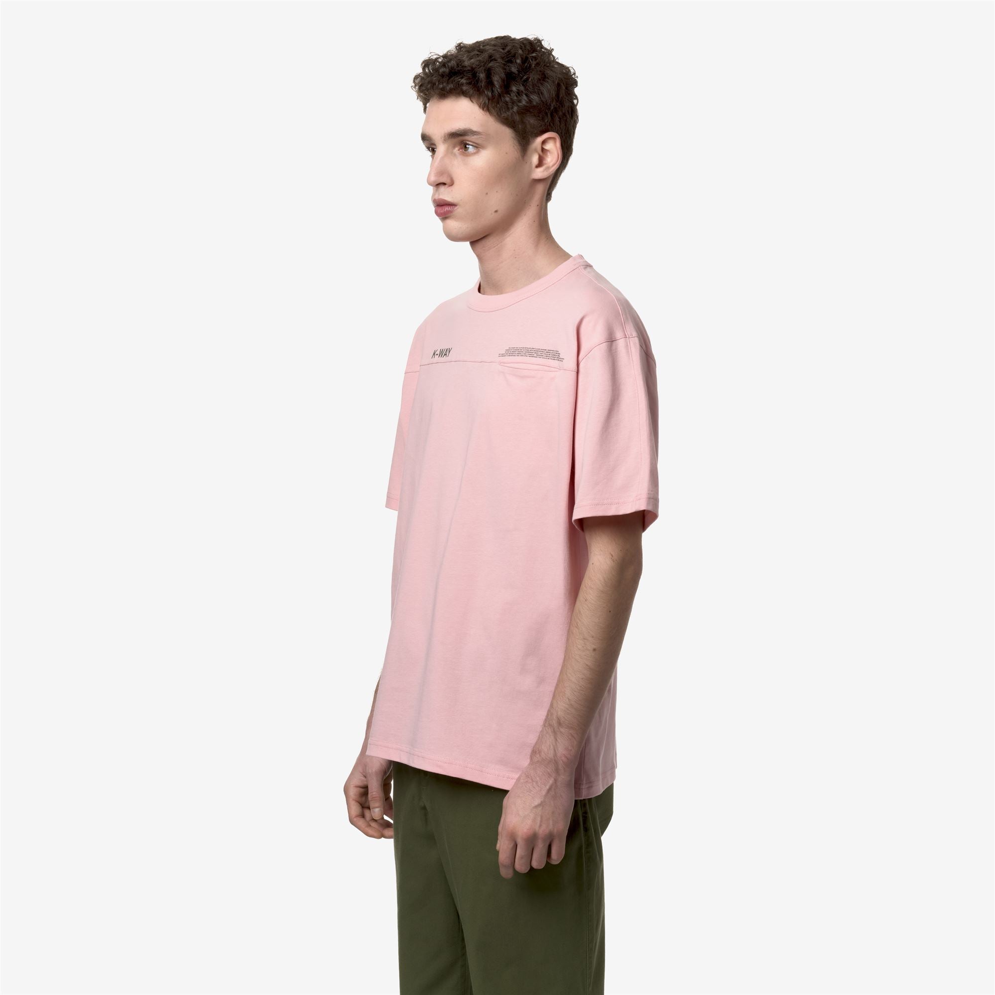 T-Shirts & Top_Man_FANTOME LETTERING - POCKET_T-Shirt_Pink Ash - Green Cypress - Commercial 5