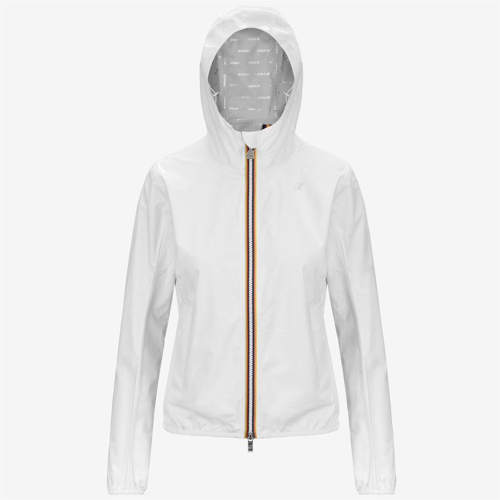 Jackets_WOMAN_LILY STRETCH DOT_Short_White - Commercial 1