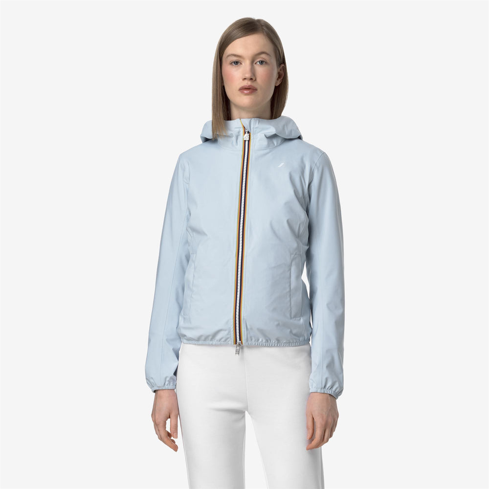 Baby Blue Women's Slim Fit Waterproof Jacket for Variable Weather 02