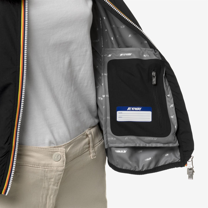 Black Grey Women's Slim Fit Waterproof Jacket for Variable Weather 2