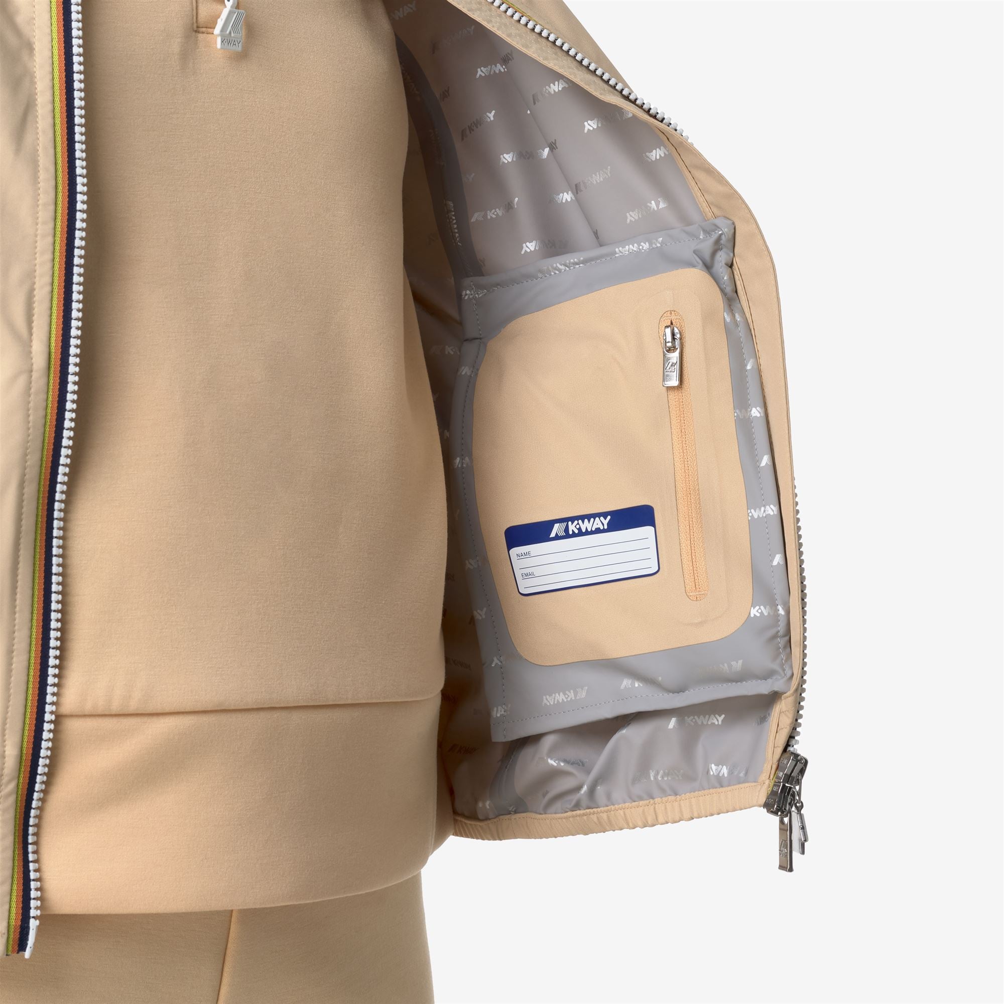 Jackets_WOMAN_LILY STRETCH DOT_Short_Beige Sheepskin - Commercial 7