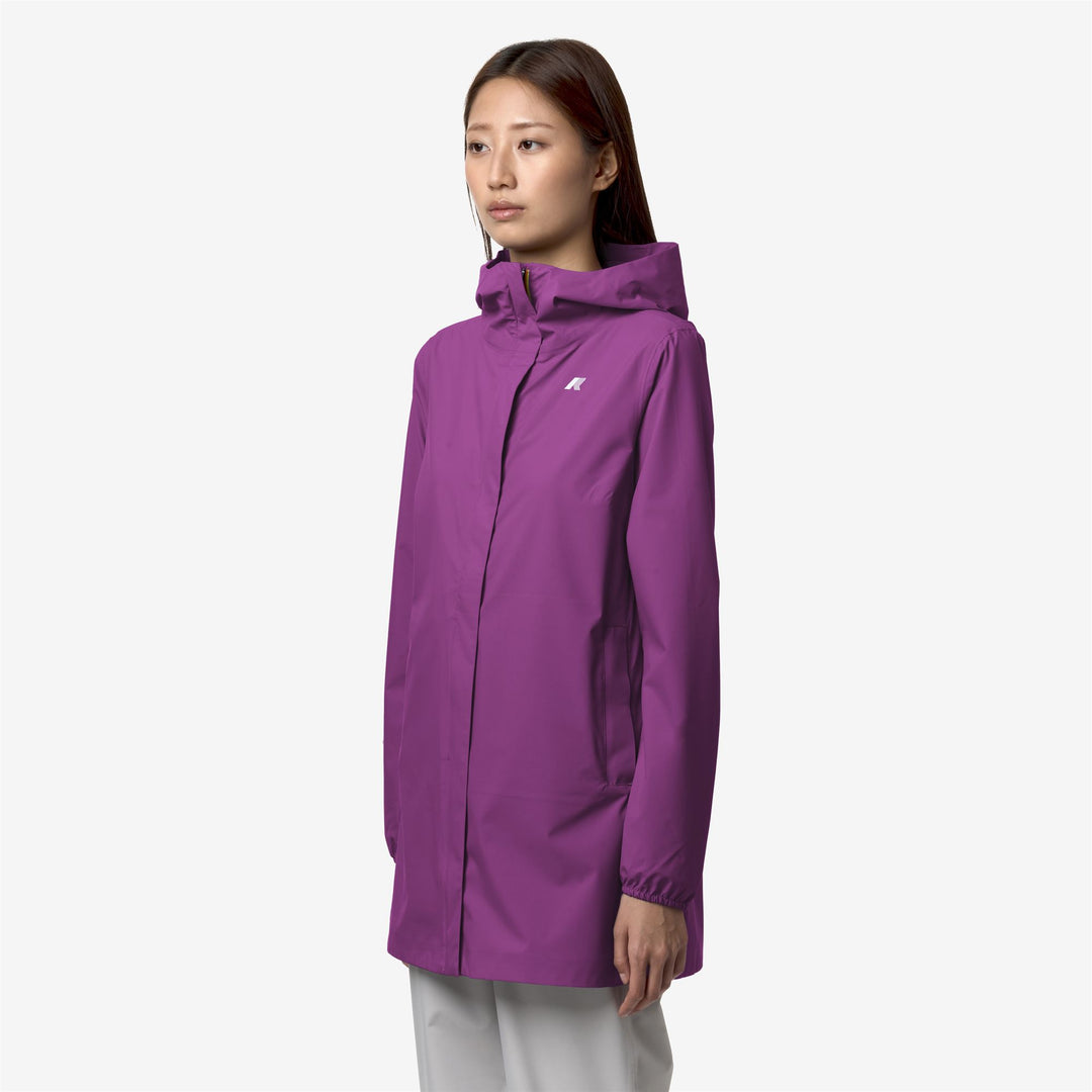 Violet Women's Slim Fit Waterproof Jacket for Variable Weather main