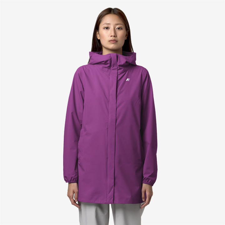 Violet Women's Slim Fit Waterproof Jacket for Variable Weather 3