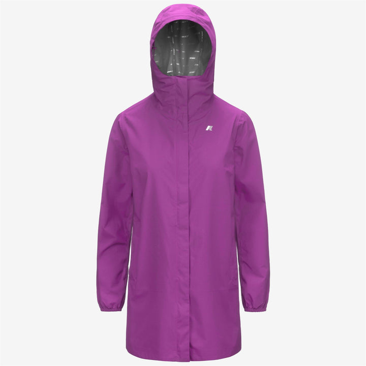 Violet Women's Slim Fit Waterproof Jacket for Variable Weather 1
