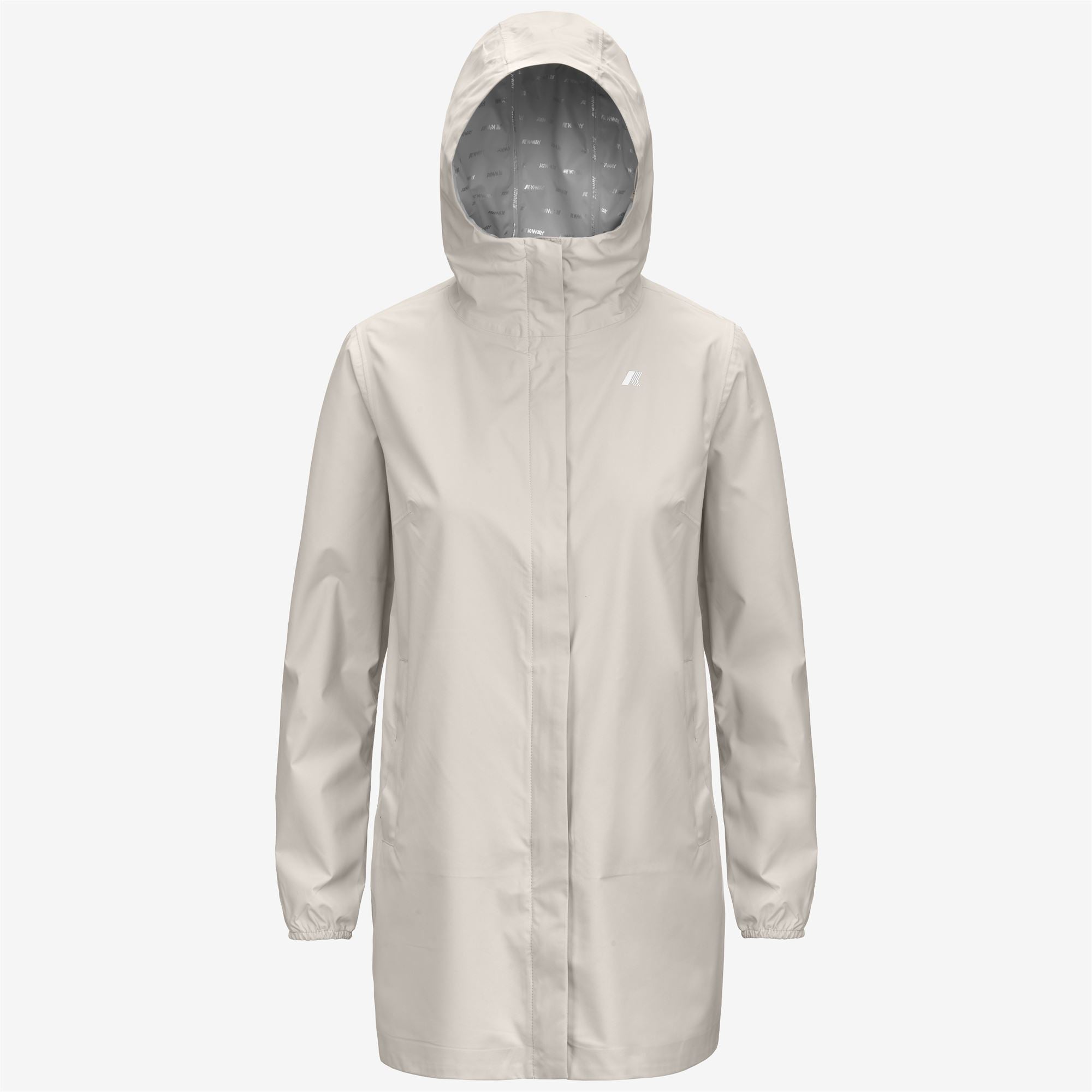 Jackets_WOMAN_SOPHIE STRETCH DOT_Mid_BEIGE LT - Commercial 1