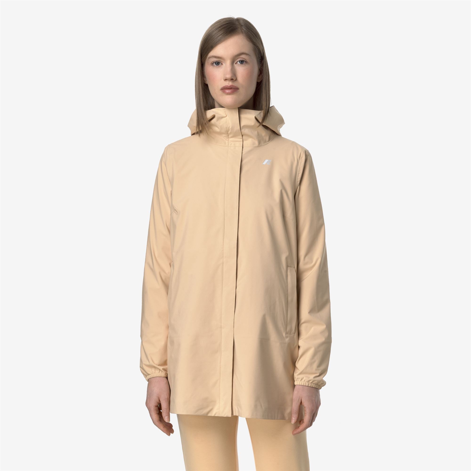 Jackets_WOMAN_SOPHIE STRETCH DOT_Mid_Beige Sheepskin - Commercial 4