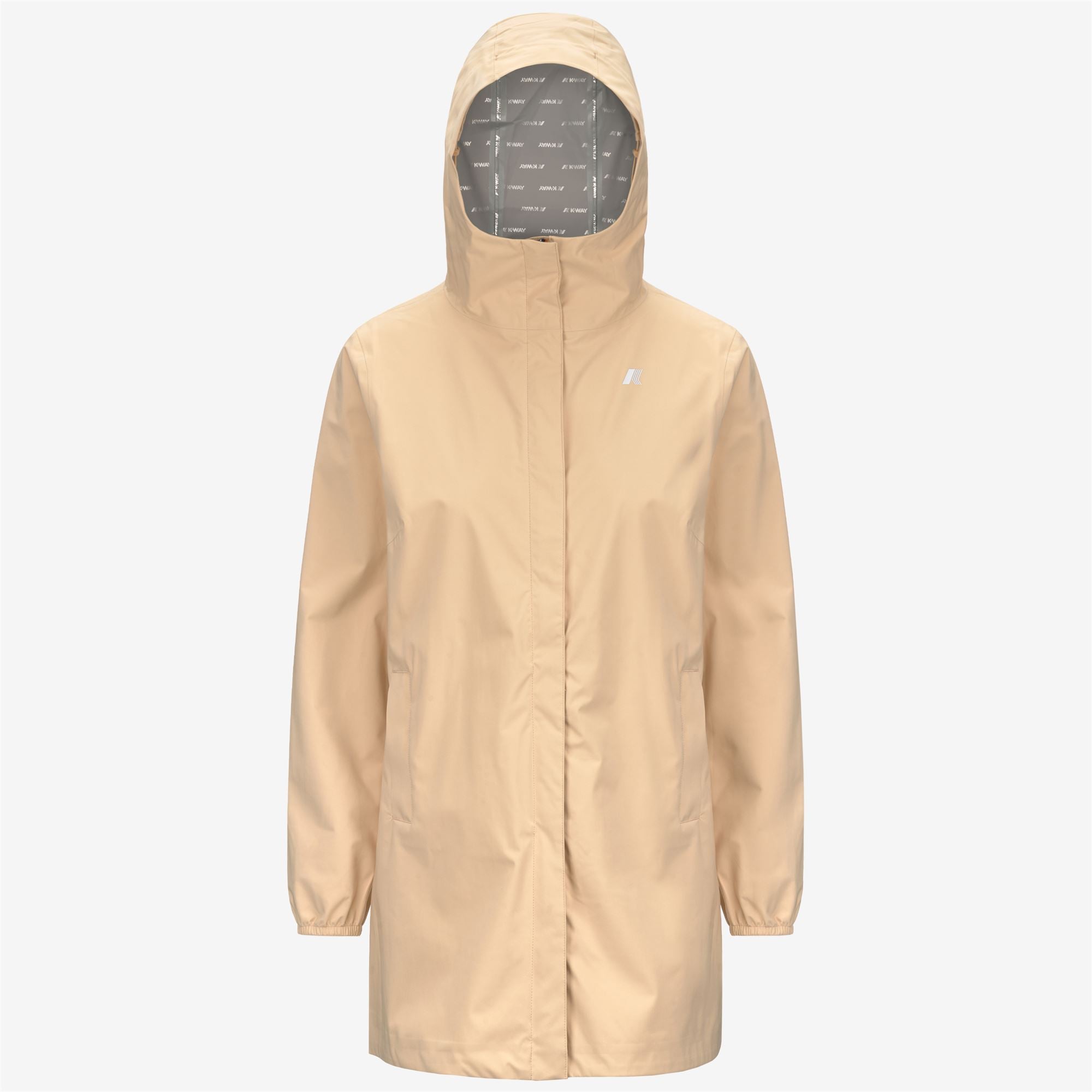Jackets_WOMAN_SOPHIE STRETCH DOT_Mid_Beige Sheepskin - Commercial 1