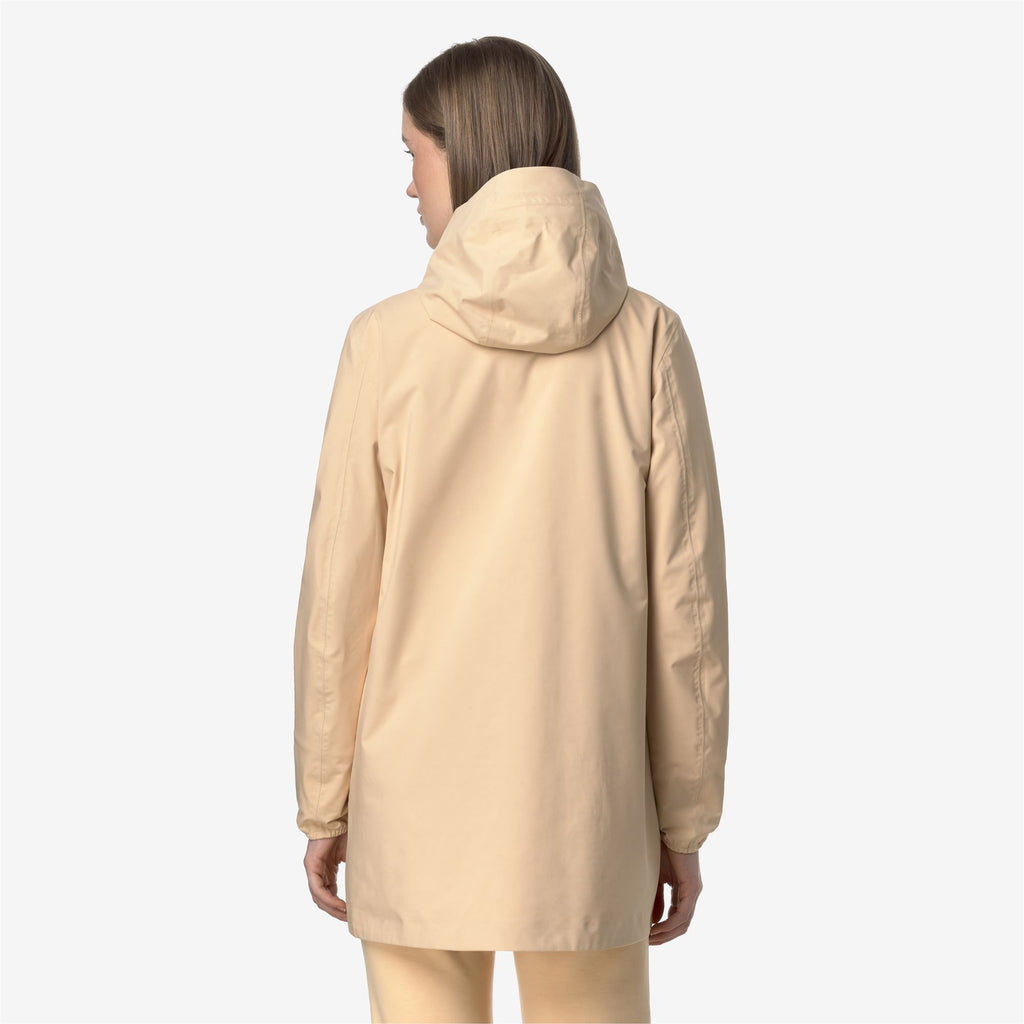 Jackets_WOMAN_SOPHIE STRETCH DOT_Mid_Beige Sheepskin - Commercial 6