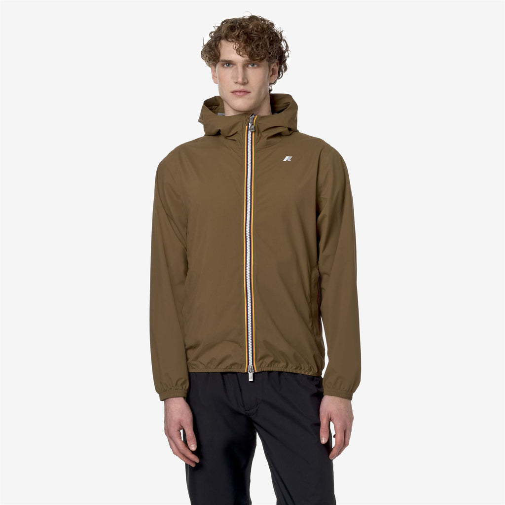 Jackets_MAN_JACK STRETCH DOT_Short_Brown Corda - Commercial 4