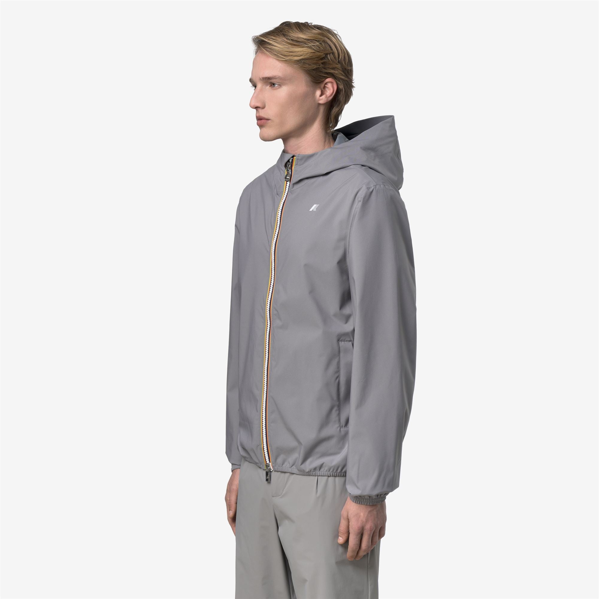 Jackets_Man_JACK STRETCH DOT_Short_Grey Frost - Commercial 5