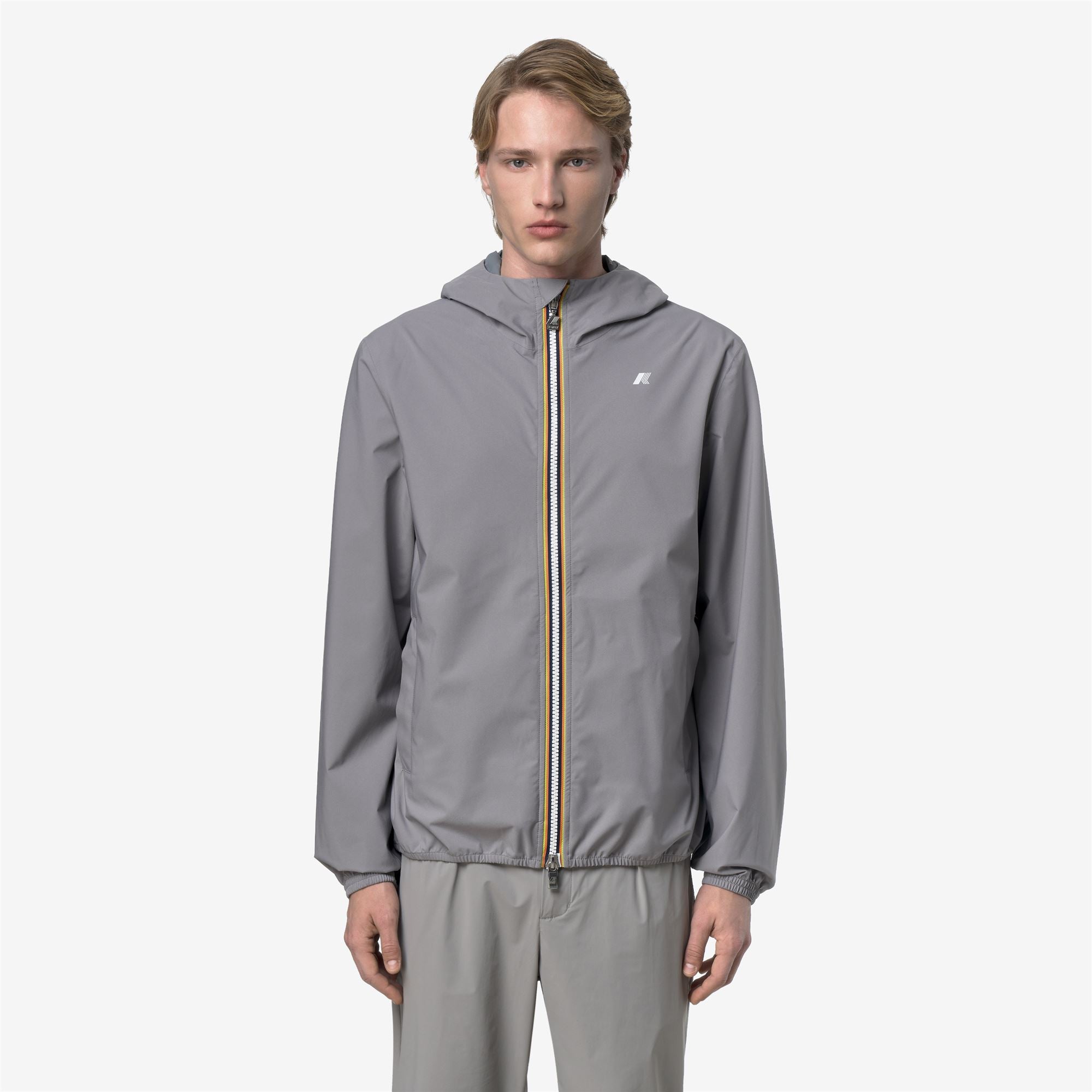 Jackets_Man_JACK STRETCH DOT_Short_Grey Frost - Commercial 4