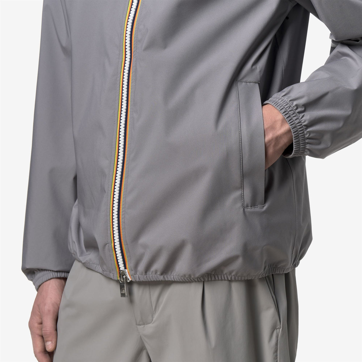 Jackets_Man_JACK STRETCH DOT_Short_Grey Frost - Commercial 7