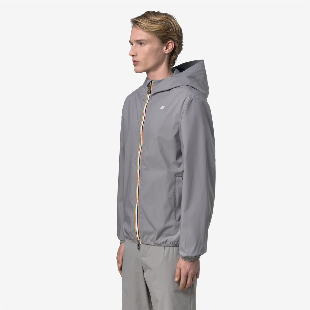 Jackets_Man_JACK STRETCH DOT_Short_Grey Frost - Commercial 5