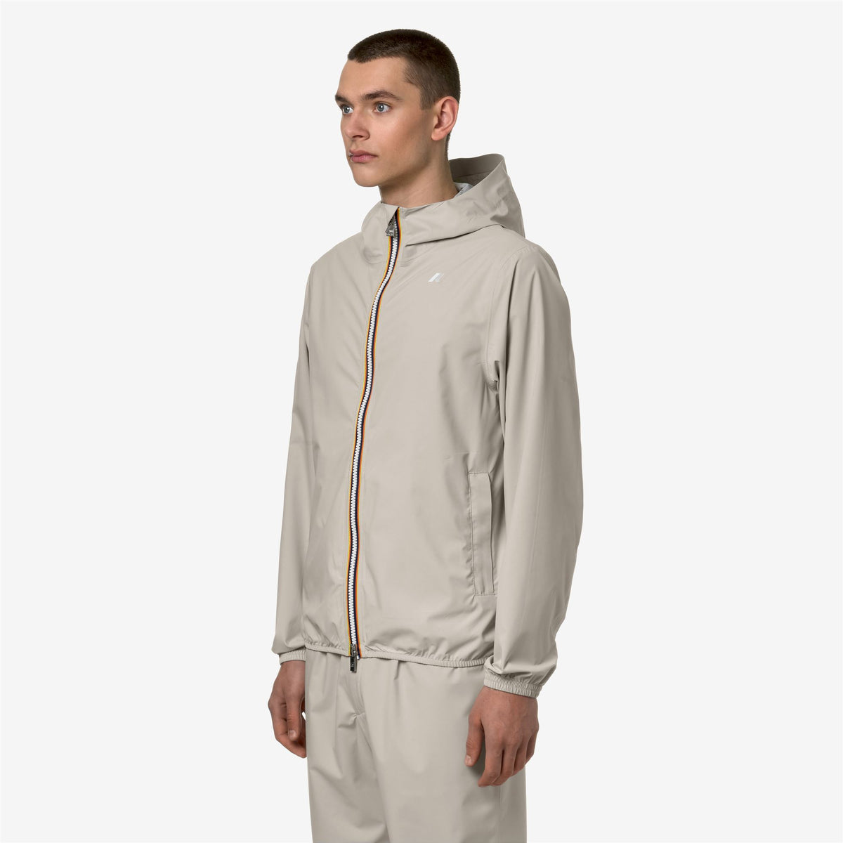Jackets_MAN_JACK STRETCH DOT_Short_BEIGE LT - Commercial 5