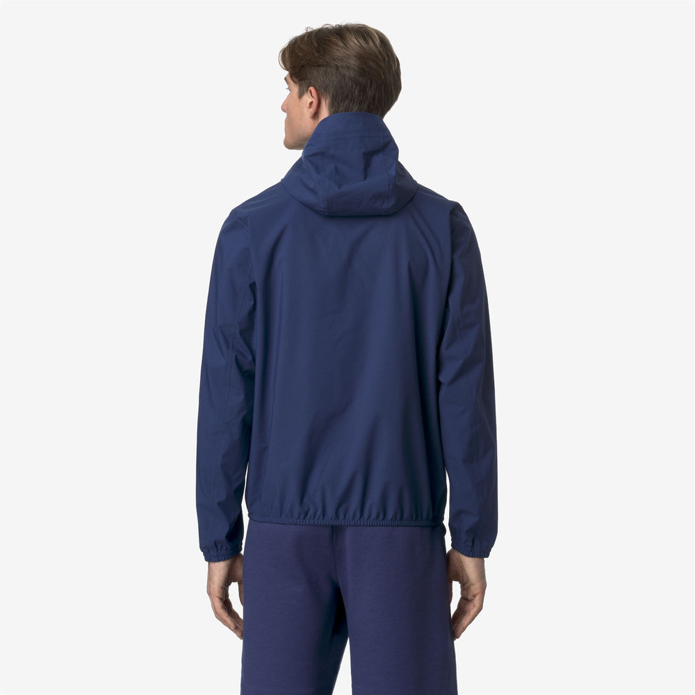 Cobalt blue Men's Slim Fit Waterproof Jacket 02