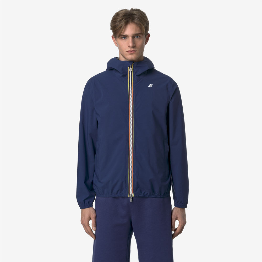 Cobalt blue Men's Slim Fit Waterproof Jacket 02