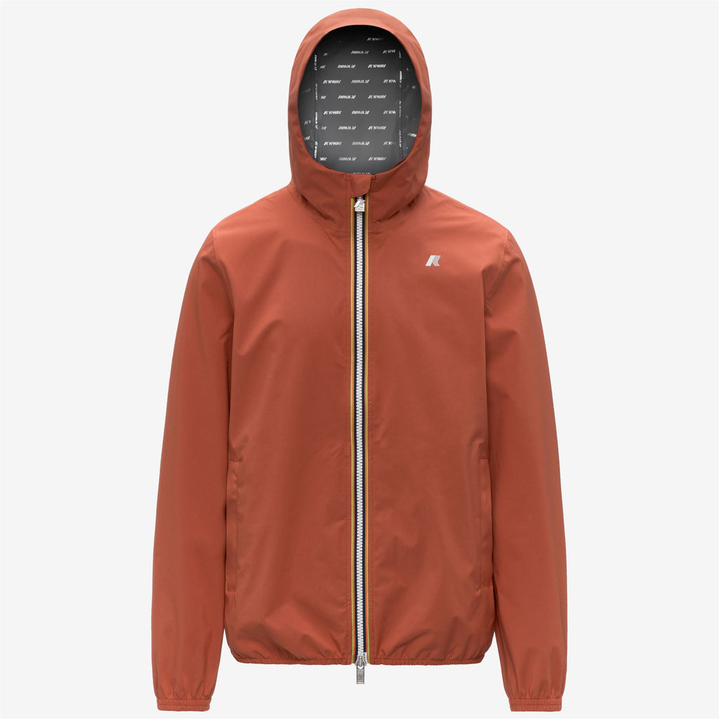 Jackets_Man_JACK STRETCH DOT_Short_Orange Brownish - Commercial 1