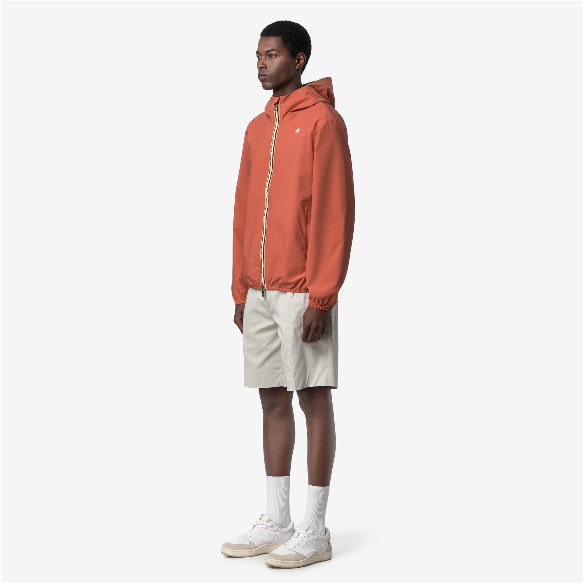 Jackets_Man_JACK STRETCH DOT_Short_Orange Brownish - Commercial 5