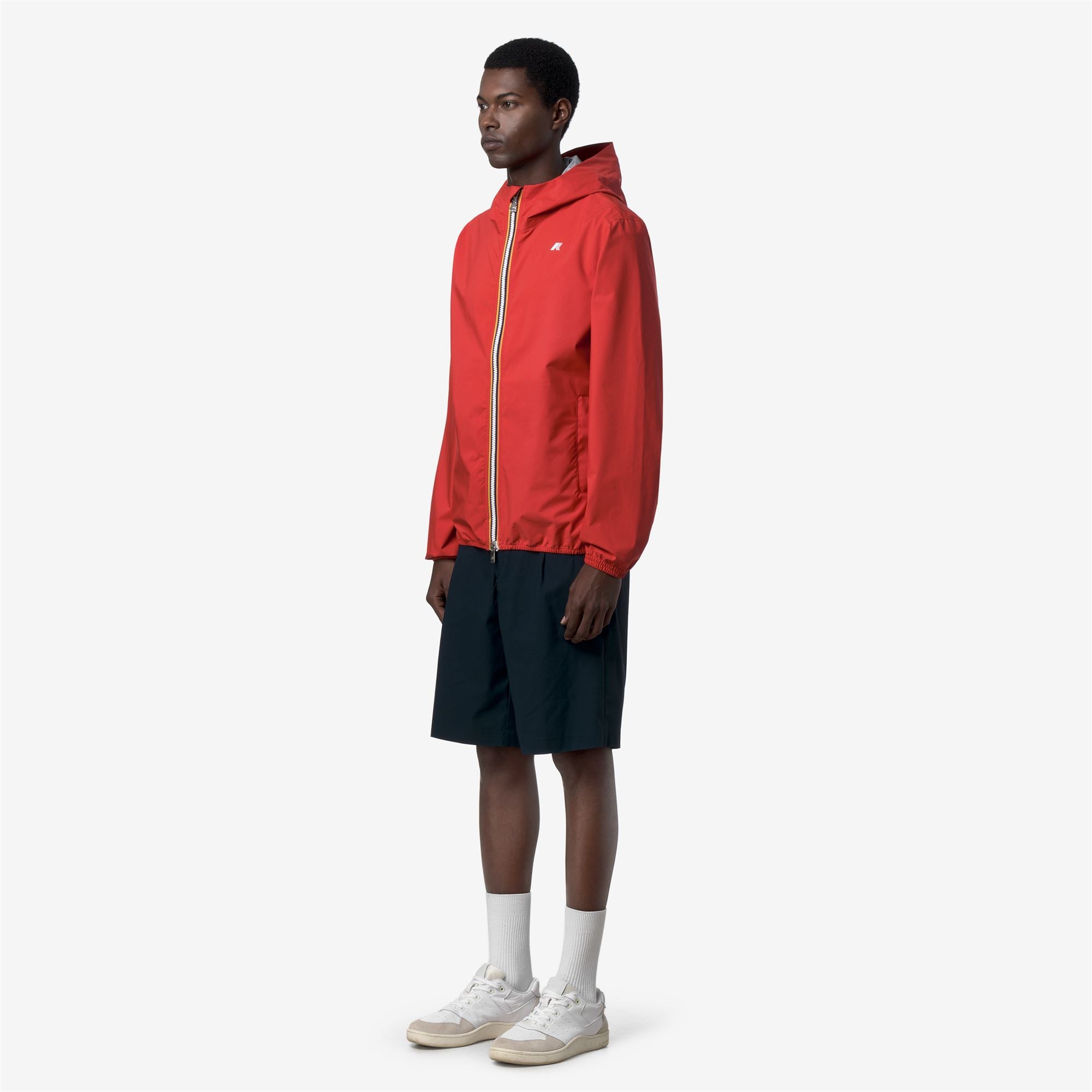 Jackets_Man_JACK STRETCH DOT_Short_Red Poppy - Commercial 5
