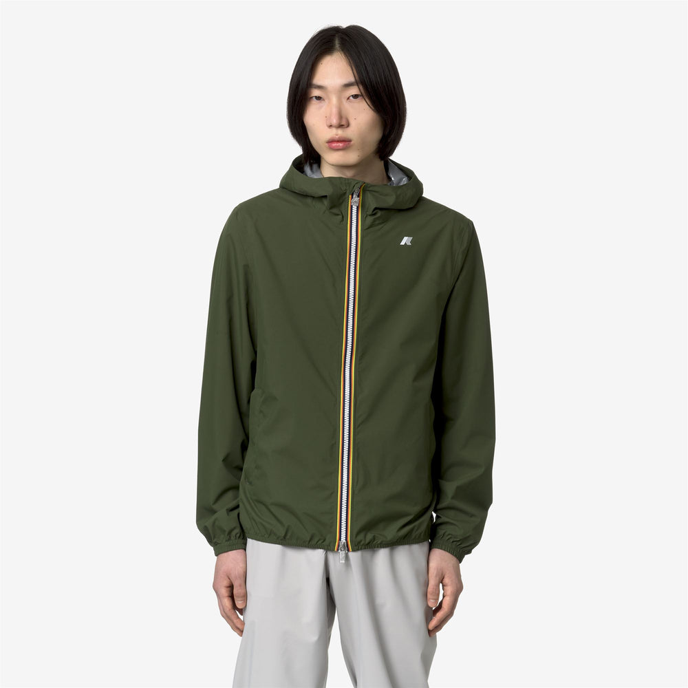 Cypress Green Men's Slim Fit Waterproof Jacket 02