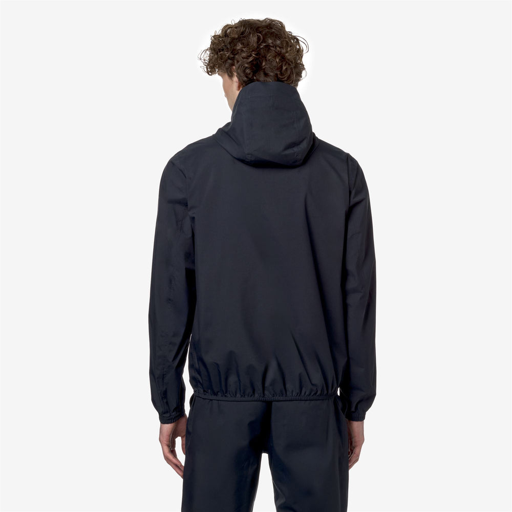 Blue Men's Slim Fit Waterproof Jacket for Variable Weather 02