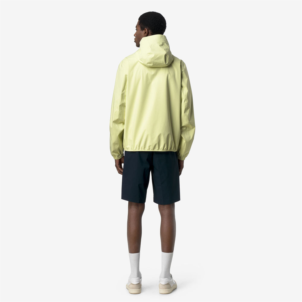 JACK STRETCH DOT Chaquetas Corto Hombre Yellow Lime 02