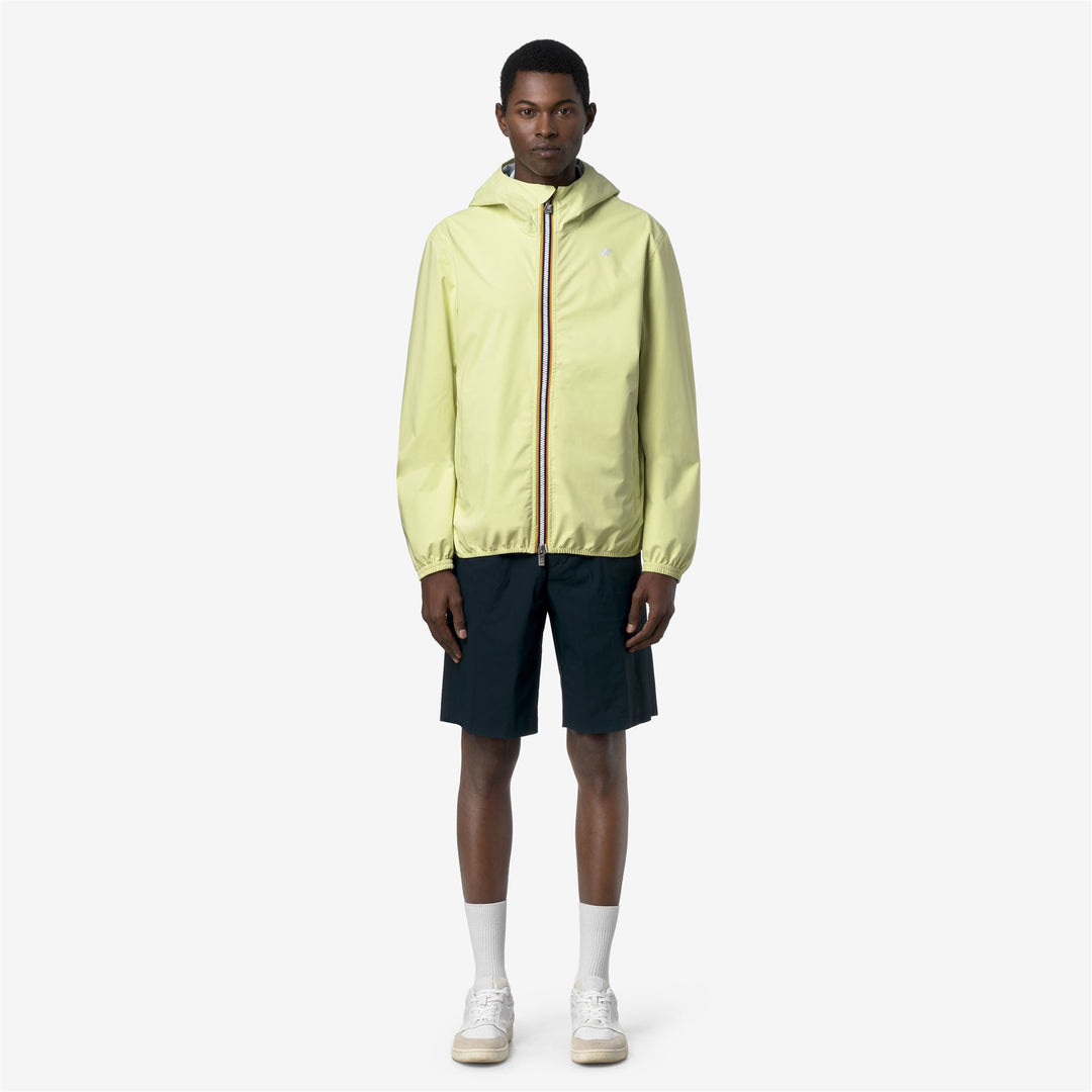 JACK STRETCH DOT Chaquetas Corto Hombre Yellow Lime 01