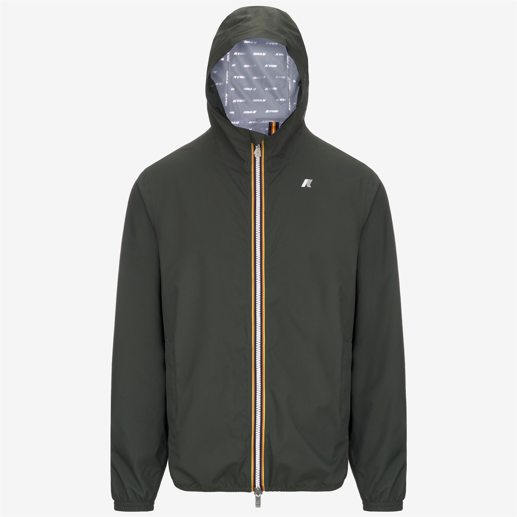 Jackets_MAN_JACK STRETCH DOT_Short_GREEN BLACKISH - Commercial 1