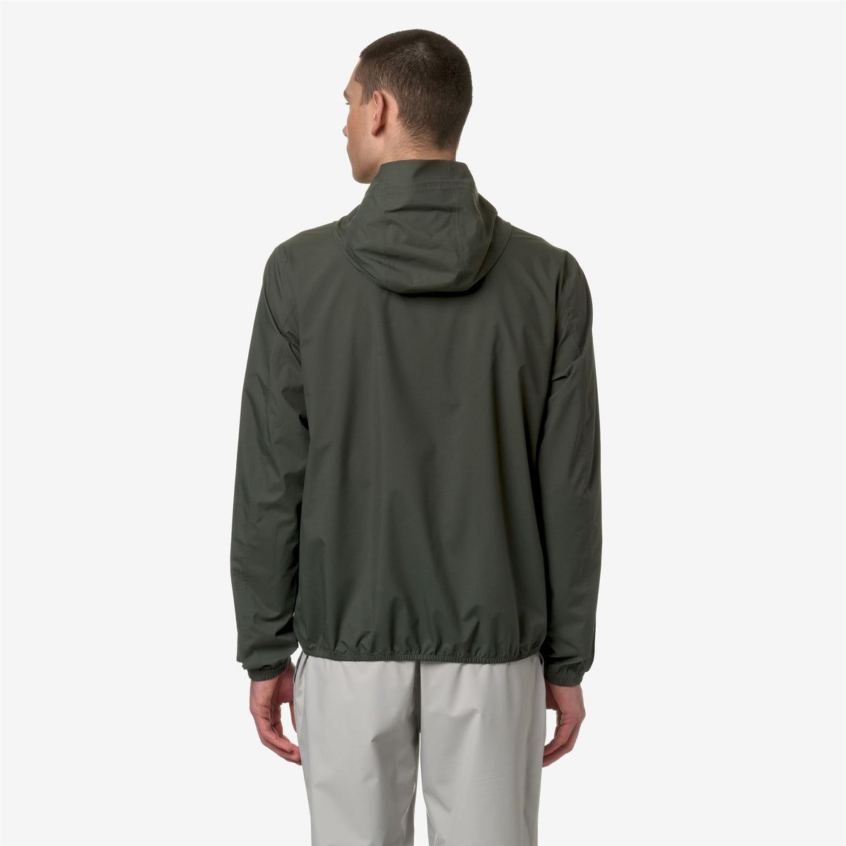 Jackets_MAN_JACK STRETCH DOT_Short_GREEN BLACKISH - Commercial 6