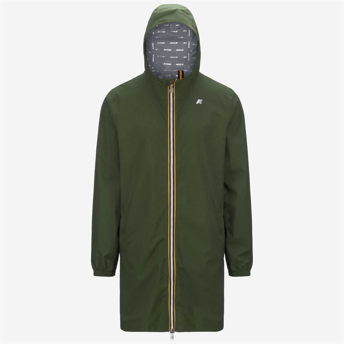 Jackets_MAN_THOMAS STRETCH DOT_3/4 Length_Green Cypress - Commercial 1