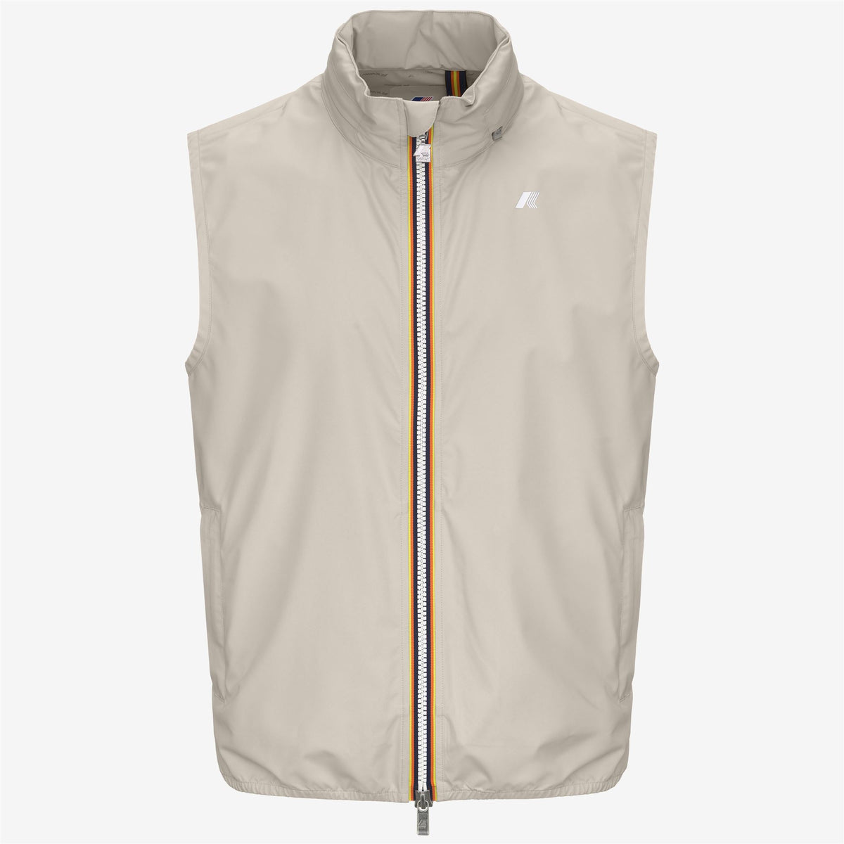 Jackets_MAN_VALEN STRETCH DOT_Vest_BEIGE LT - Commercial 1