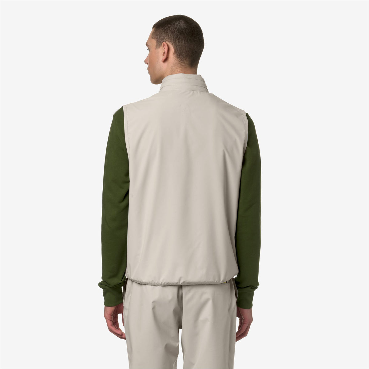 Jackets_MAN_VALEN STRETCH DOT_Vest_BEIGE LT - Commercial 6
